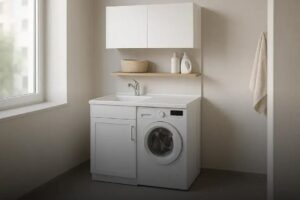 Como montar lavanderia pequena funcional: dicas práticas para otimizar seu espaço