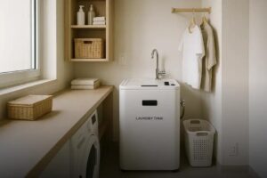 tanque de lavar roupa: escolha ideal para otimizar sua lavanderia compacta