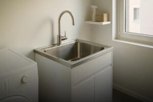 tanque inox: escolha a melhor opção para sua lavanderia prática e eficiente