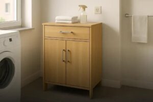 armário MDF EJV Shoop: funcionalidade e estilo para sua lavanderia em casa